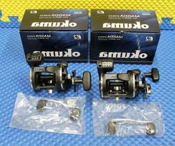 Okuma Magda Pro MA 20DLX Left Hand Retrieve Line Counter Tro