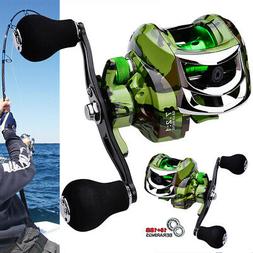 Baitcasting Reel Saltwater Left Right Hand Aluminum Spool
